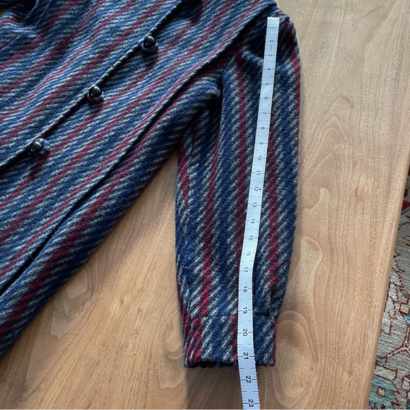 EUC Winter Pea Coat size S/M - Picture 4 of 10